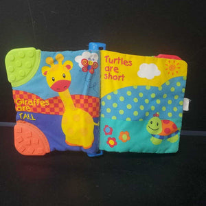 "Friends of all sizes" Sensory Rattle Soft Book