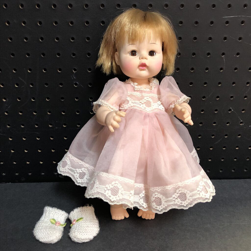 Vintage 1965 Madame Alexander Alice In Wonderland 13 Vinyl Doll