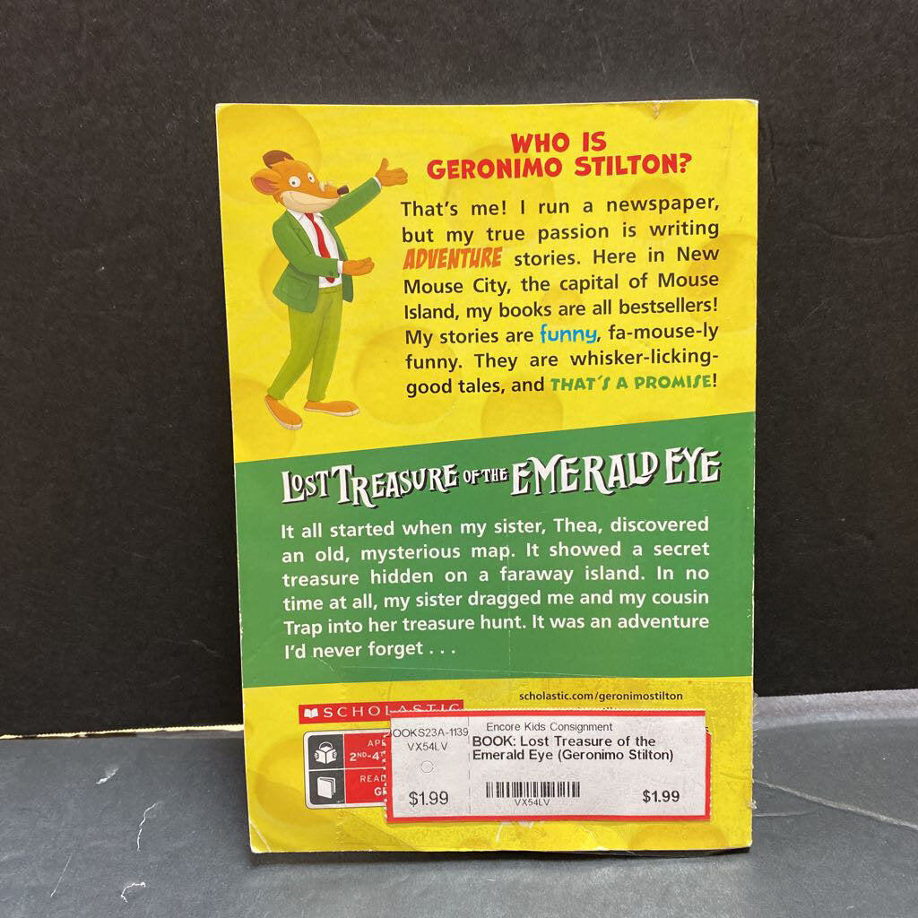 Lost Treasure of the Emerald Eye (Geronimo Stilton) (Elisabetta