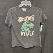 Load image into Gallery viewer, &quot;Caution Attack&quot; Reverse Sequin Shirt
