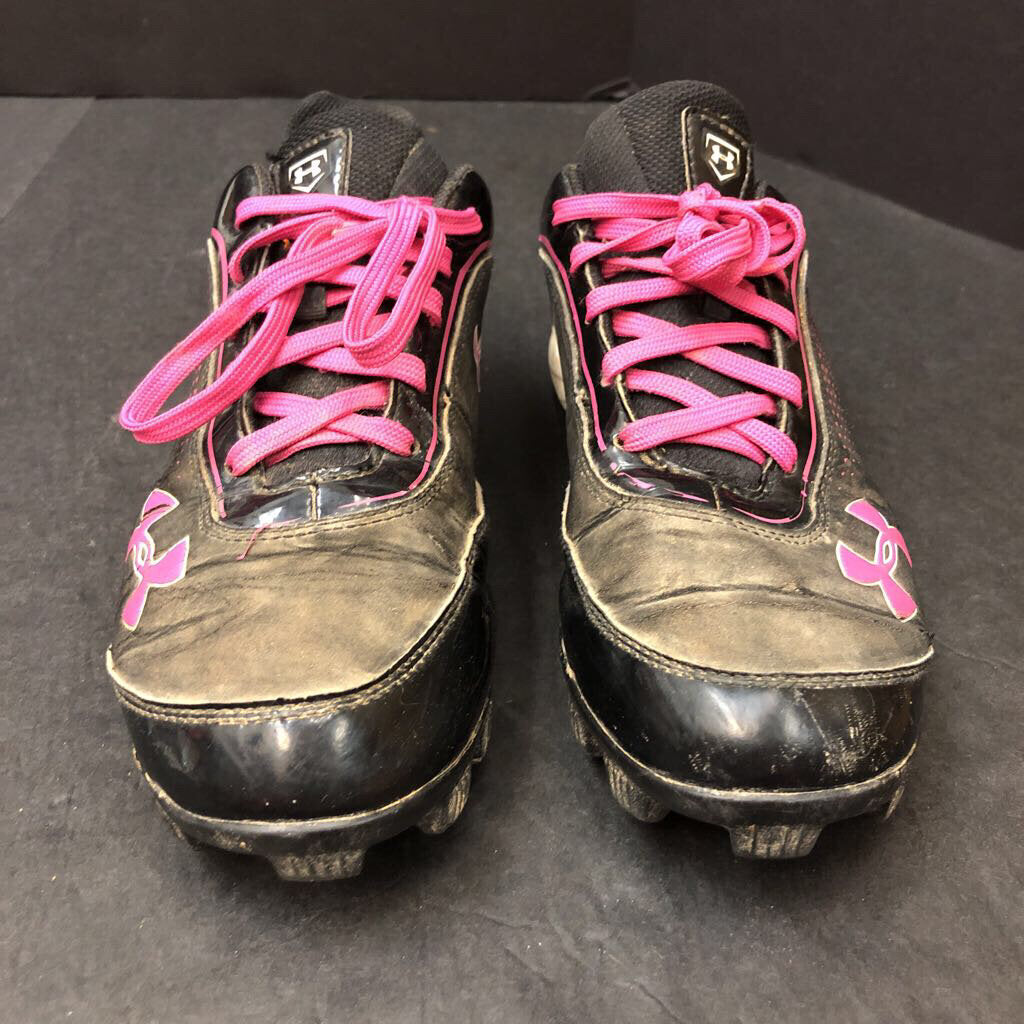 Girls pink softball on sale cleats