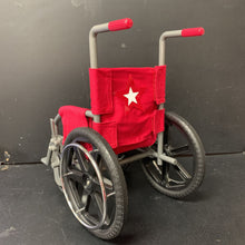 Load image into Gallery viewer, Berry Wheelchair for 18&quot; doll
