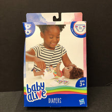 Load image into Gallery viewer, 18pk Baby Doll Diapers (NEW)
