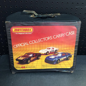 48 Car Official Collectors Carry Case 1983 Vintage Collectible
