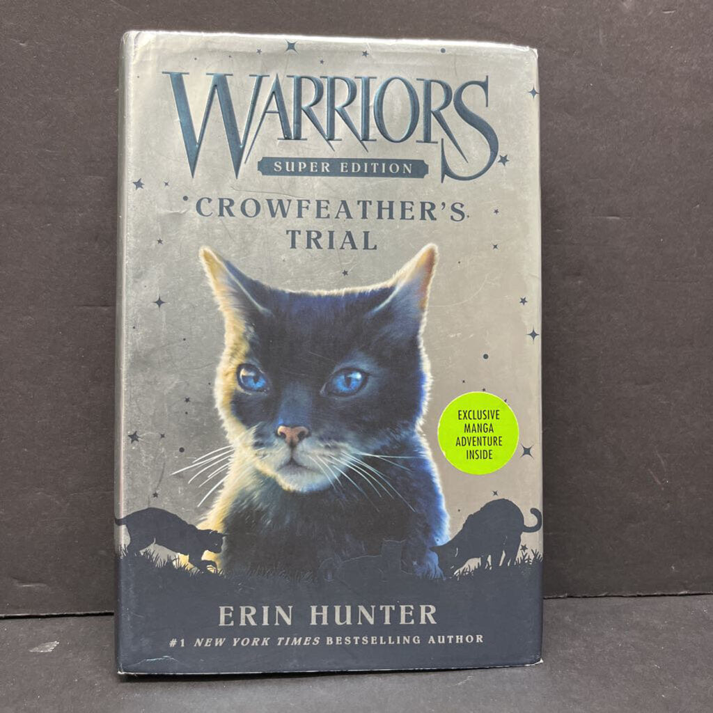 Crowfeather's Trial (Warriors: Super Edition) (Erin Hunter) -hardcover series