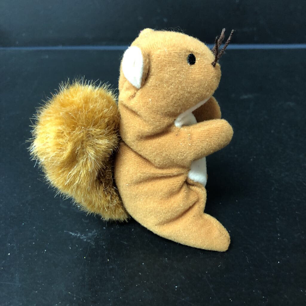 Nuts the squirrel cheap beanie baby