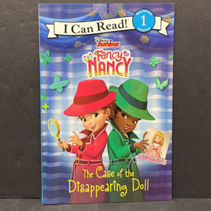 The Case of the Disappearing Doll (Fancy Nancy) (I Can Read Level 1) -character reader