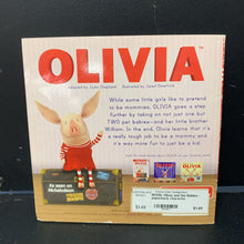 Load image into Gallery viewer, Olivia and the Babies -paperback character
