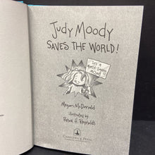 Load image into Gallery viewer, Judy Moody Saves The World (Megan McDonald) -hardcover series
