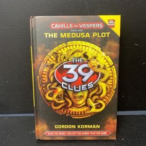 The Medusa Plot (The 39 Clues: Cahills vs Vespers) (Gordon Korman) -hardcover series