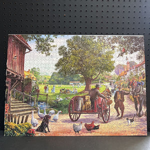 "The Village Green" Jigsaw Puzzle