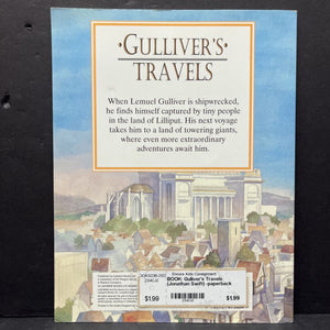 Gulliver's Travels (Jonathan Swift) -paperback classic