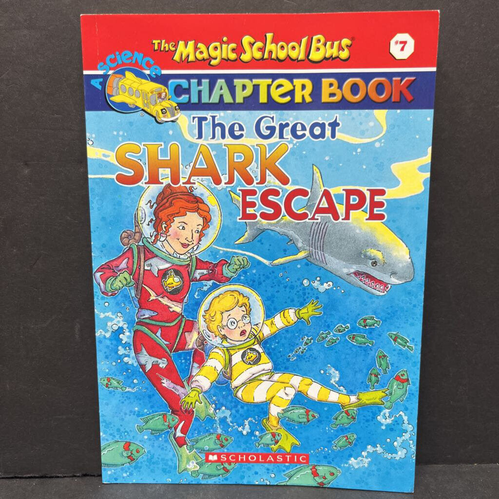 The Great Shark Escape (The Magic School Bus) -paperback character series