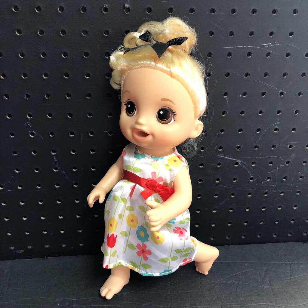 Magical Mixer Baby Doll in Flower Outfit