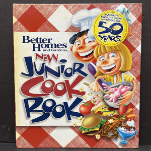 New Junior Cookbook -hardcover food
