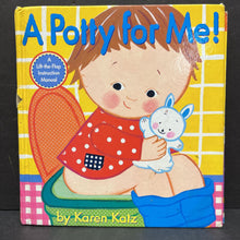 Load image into Gallery viewer, A Potty for Me (Karen Katz) (Potty) -board&#39;

