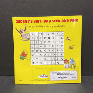 Curious George and the Birthday Surprise (Margret & H.A. Rey) -paperback character