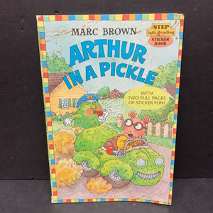 Arthur in a Pickle (Step Into Reading Sticker) -character reader