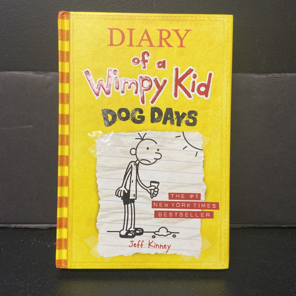 Dog Days (Diary of a Wimpy Kid) (Jeff Kinney)-hardcover series