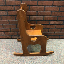 Load image into Gallery viewer, Kids Wooden Rocking Chair
