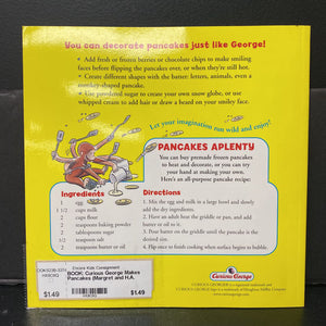 Curious George Makes Pancakes (Margret and H.A. Rey) -paperback character