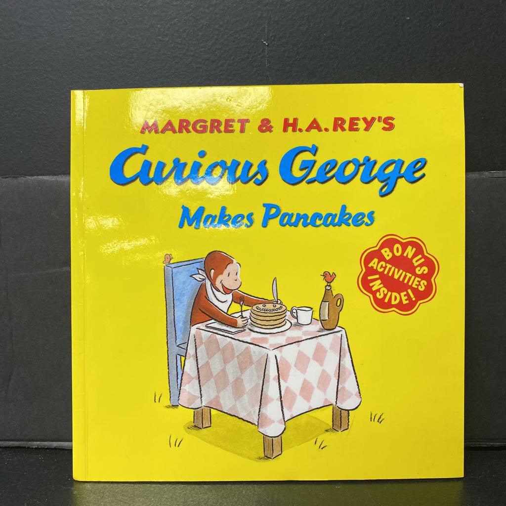 Curious George Makes Pancakes (Margret and H.A. Rey) -paperback character