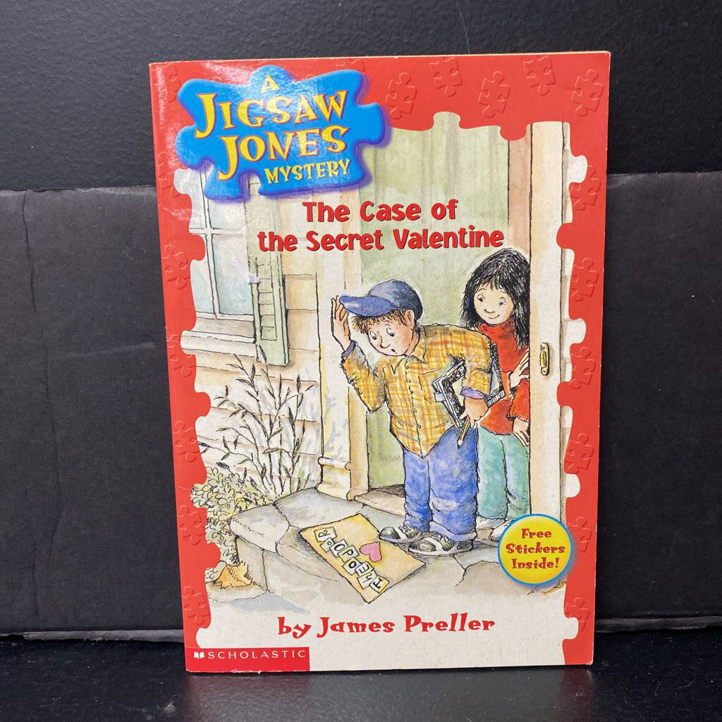 The Case of the Secret Valentine (A Jigsaw Jones Mystery) (James Preller) -paperback series