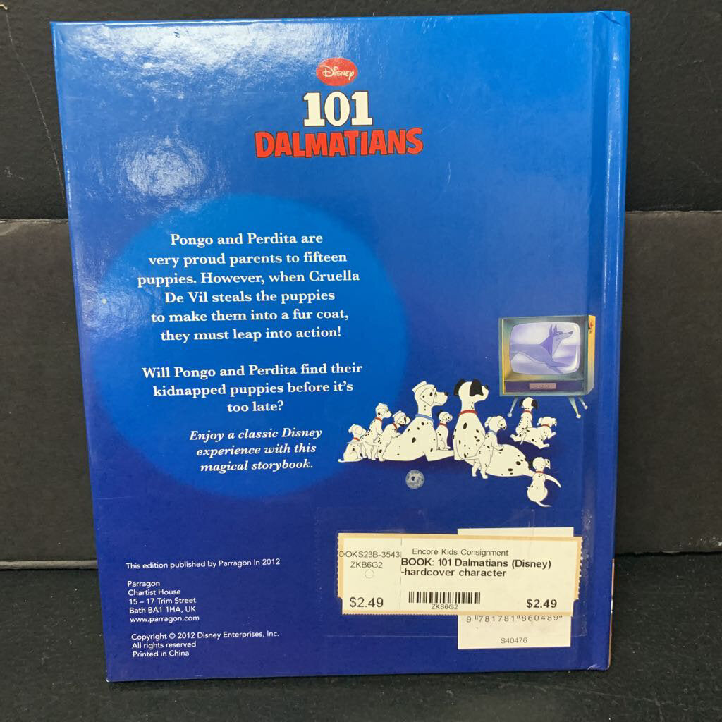 101 Dalmatians by Disney, Hardcover