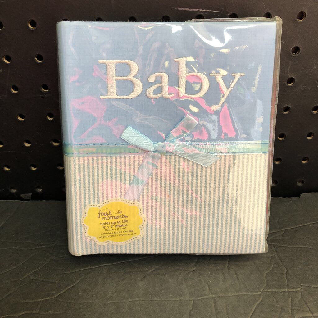 Striped Baby Photo Album (NEW)