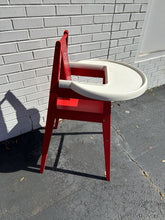 Load image into Gallery viewer, Wooden High Chair/Highchair w/ Tray
