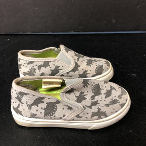Boys Dinosaur Slip On Shoes