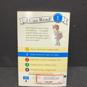 Fancy Nancy: Apples Galore (I Can Read Level 1) -character reader