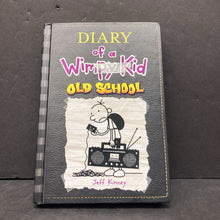 Load image into Gallery viewer, Old School (Diary of a Wimpy Kid) (Jeff Kinney) -hardcover series
