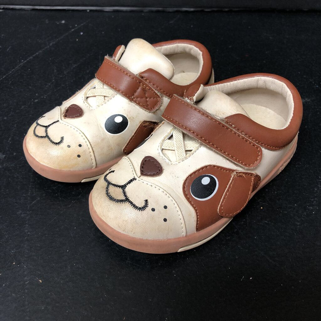 Boys dog face shoes (Kimi+Kai)