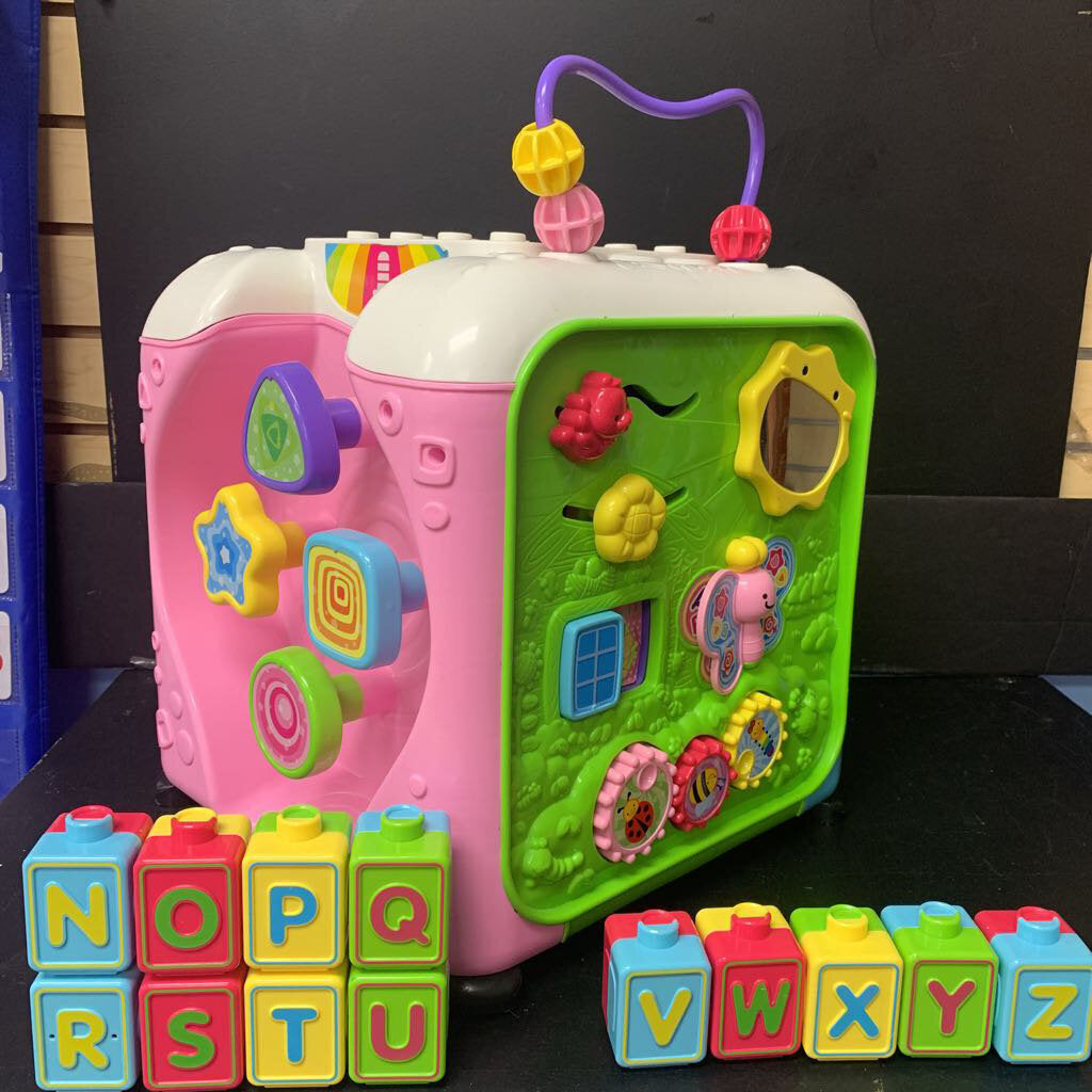 alphabet activity cube