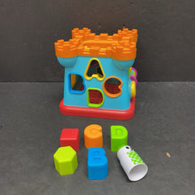 Load image into Gallery viewer, Castle Shape Sorter w/Shapes