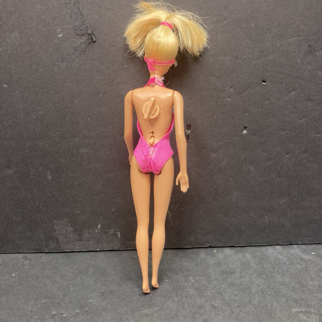 Barbie swim n dive doll hot sale