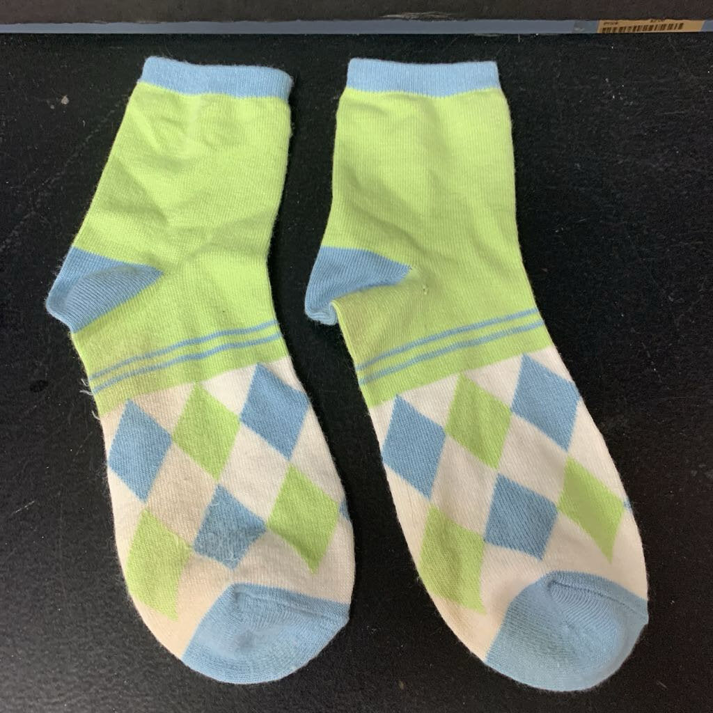 Toddler argyle deals socks