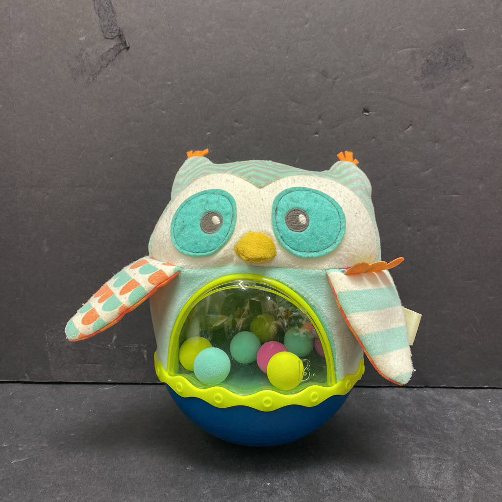 Owl Be Back Roly Poly Musical Owl Battery Operated