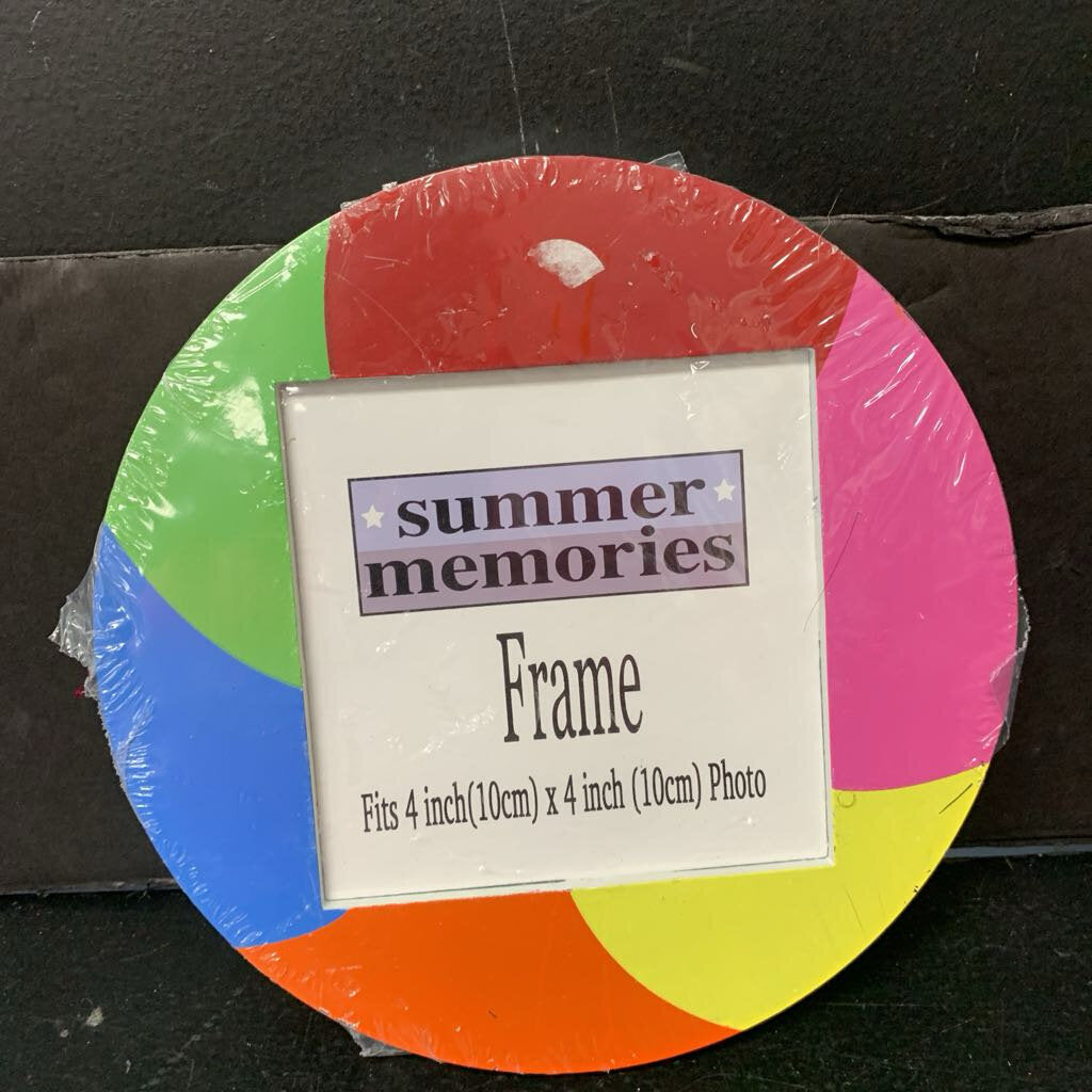Summer Memories Beach Ball Picture Frame (NEW) (Made For Retail)