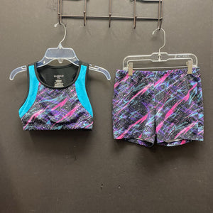 Girls 2pc Stars Dance Outfit