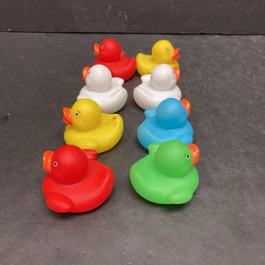 8pk Rubber Duck Bath Toys