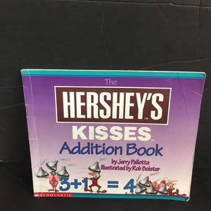 The Hershey's Kisses Addition Book (Jerry Pallota) (Math) -paperback educational