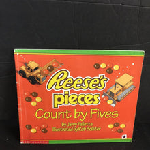 Load image into Gallery viewer, Reese&#39;s Pieces Count by Fives (Jerry Pallotta) (Math) -paperback educational
