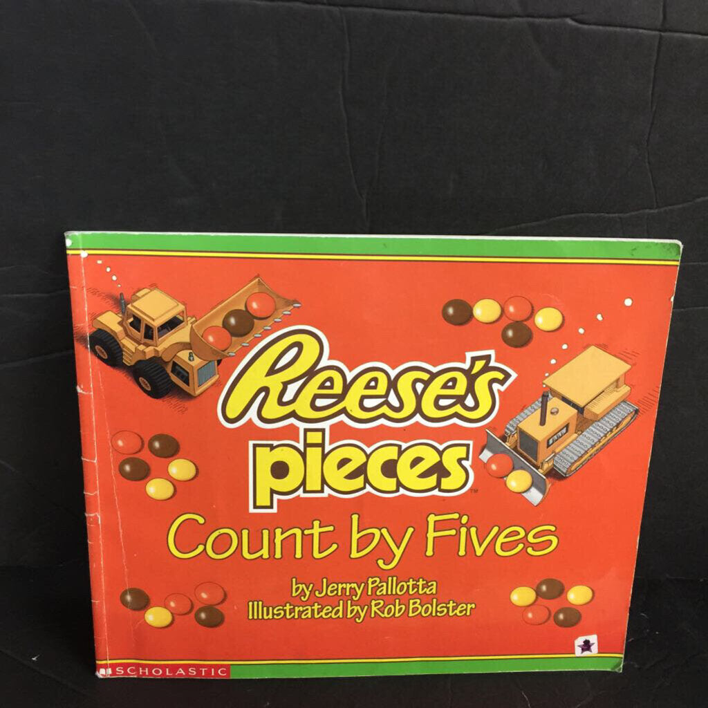 Reese's Pieces Count by Fives (Jerry Pallotta) (Math) -paperback educational