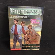 Load image into Gallery viewer, The Threat (Animorphs) (K.A. Applegate) -paperback series
