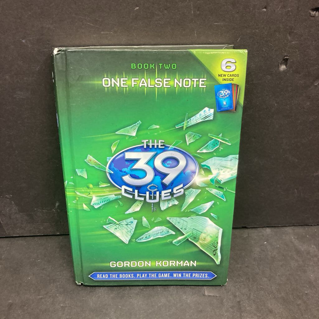One False Note (The 39 Clues) (Gordon Korman) -hardcover series