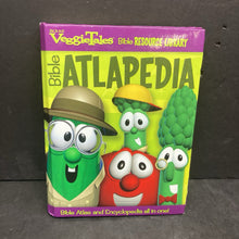 Load image into Gallery viewer, Veggie Bible Atlapedia (VeggieTales) -hardcover character religion educational
