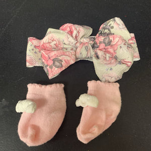 Flower Headband & Socks Set