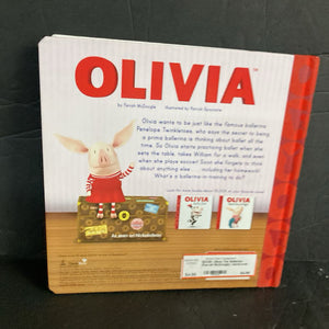 Olivia The Ballerina (Farrah McDoogle) -hardcover character